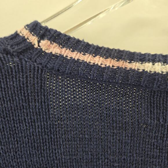 Vintage Susan Bristol Tennis Golf Country Club Cardigan Sweater Medium Flawed - Picture 6 of 15